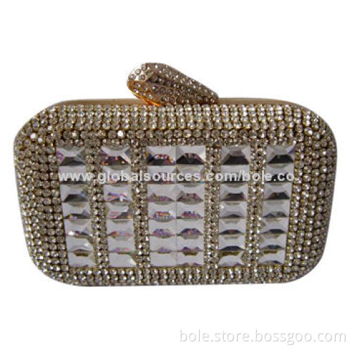 Evening Clutch Bag for Fashionable Show, OEM Orders Welcomed